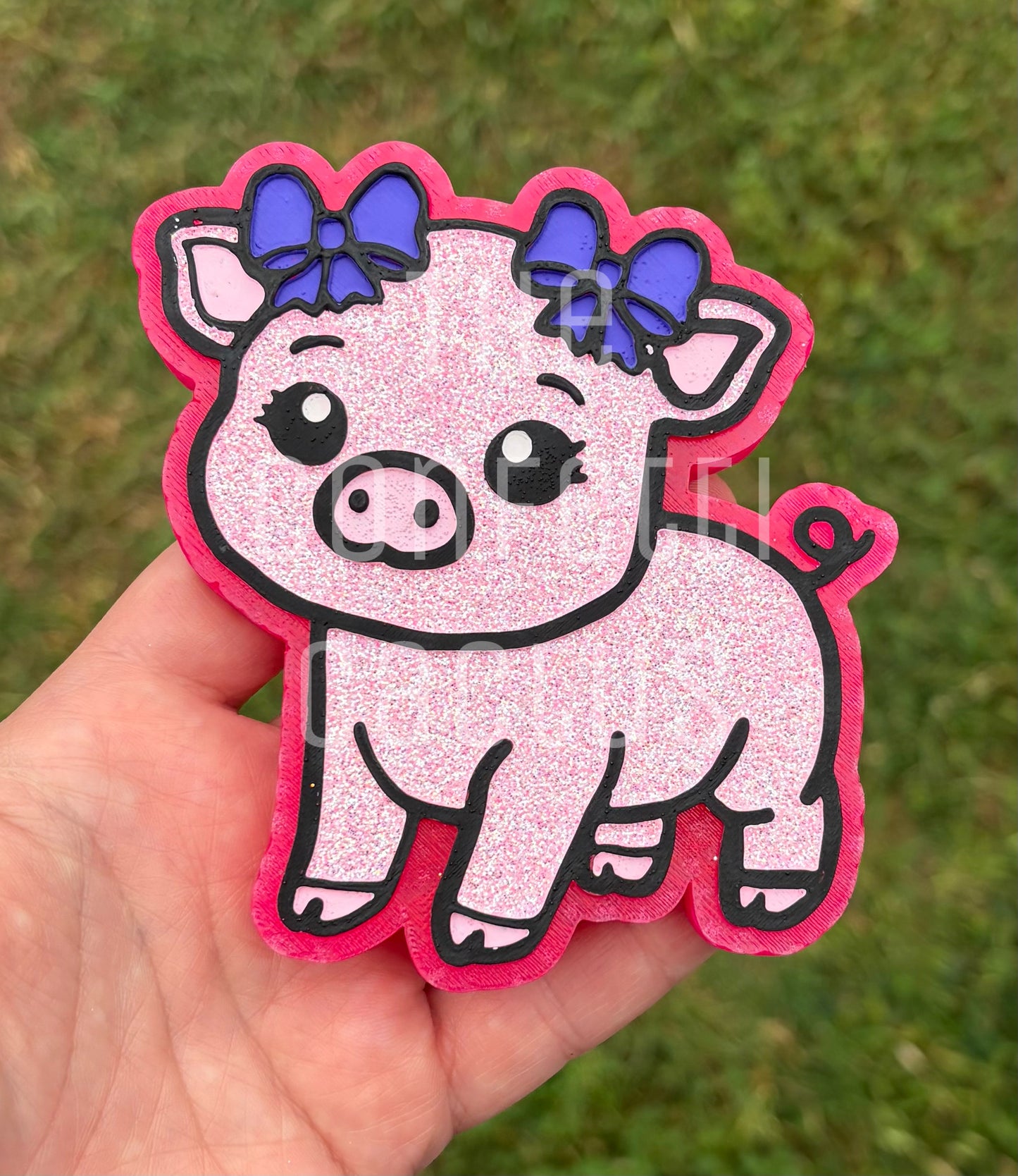 Pig with Bows