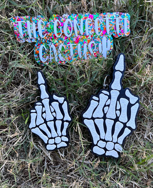 Middle Finger Skeleton Set