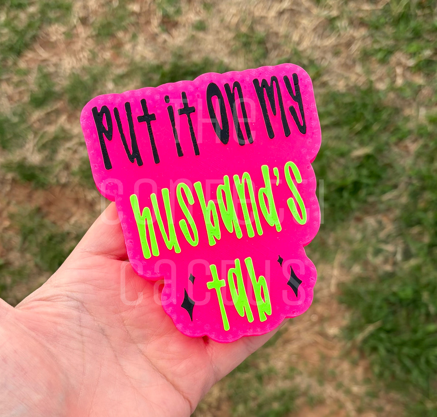 Put it on My Husband’s Tab
