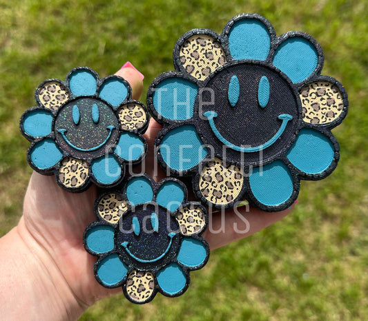Happy Flower Vent Clips (Set of 2)