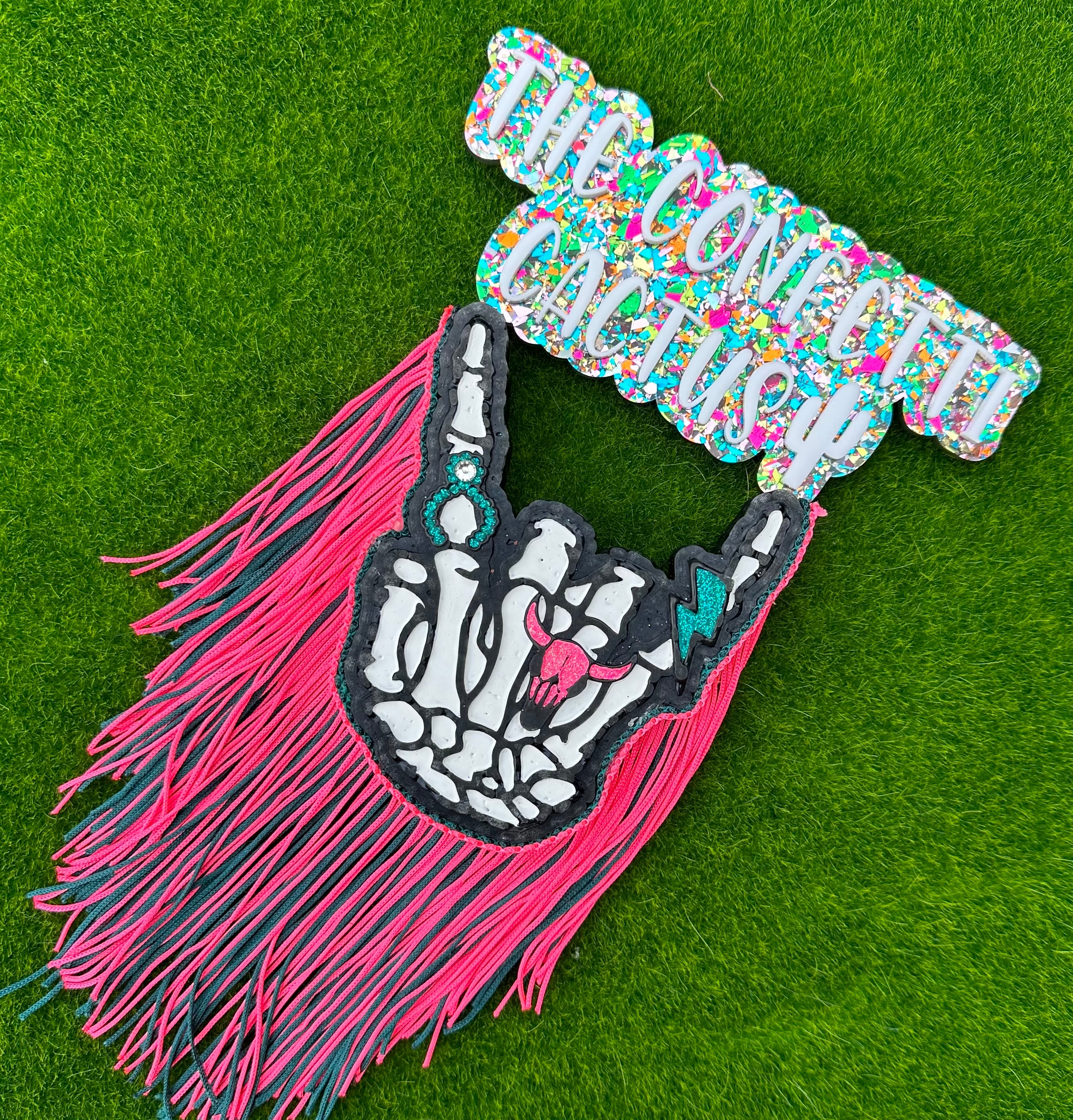 Rocker Skeleton Hand – The Confetti Cactus