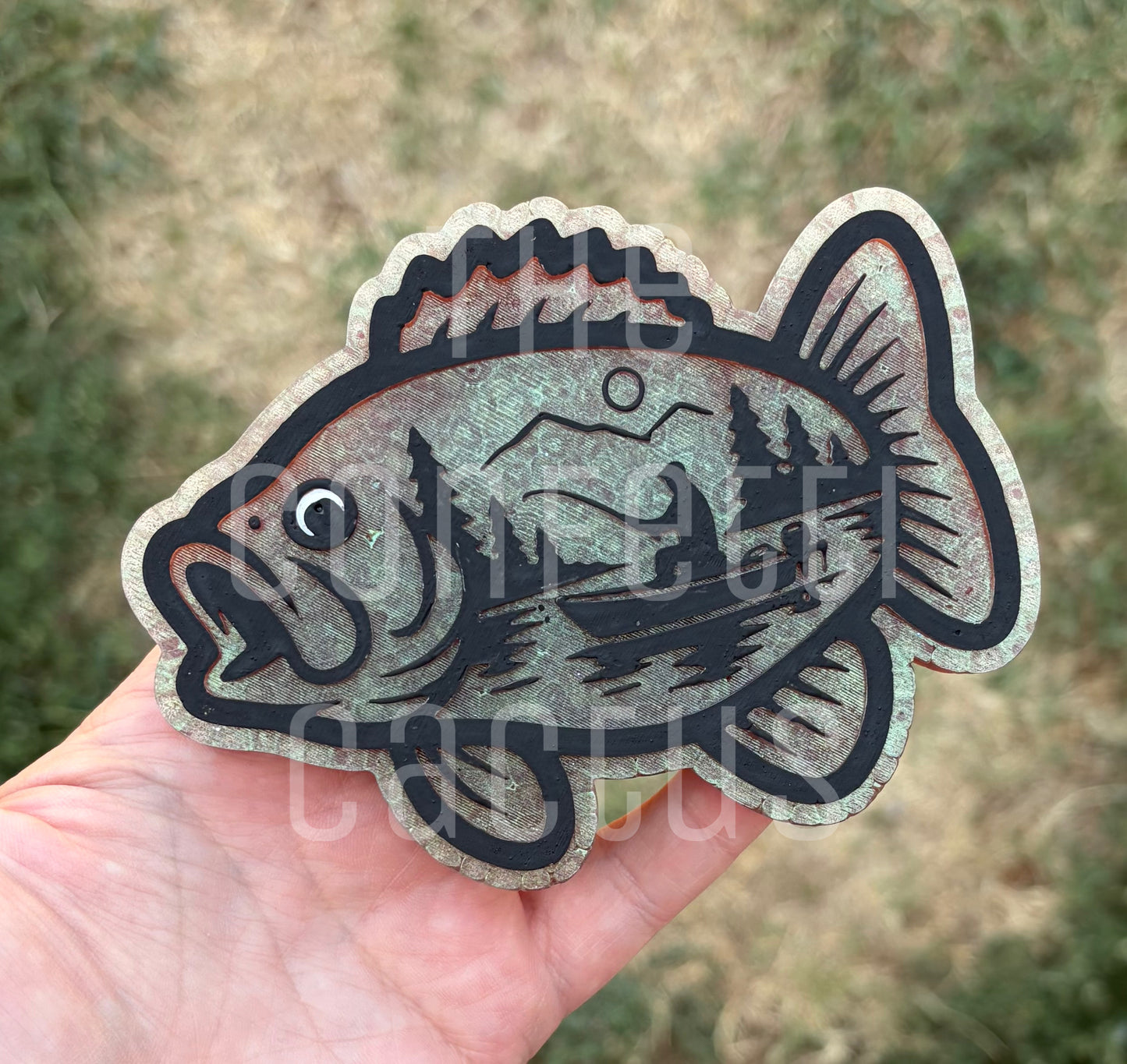 Bass Fisherman Scene