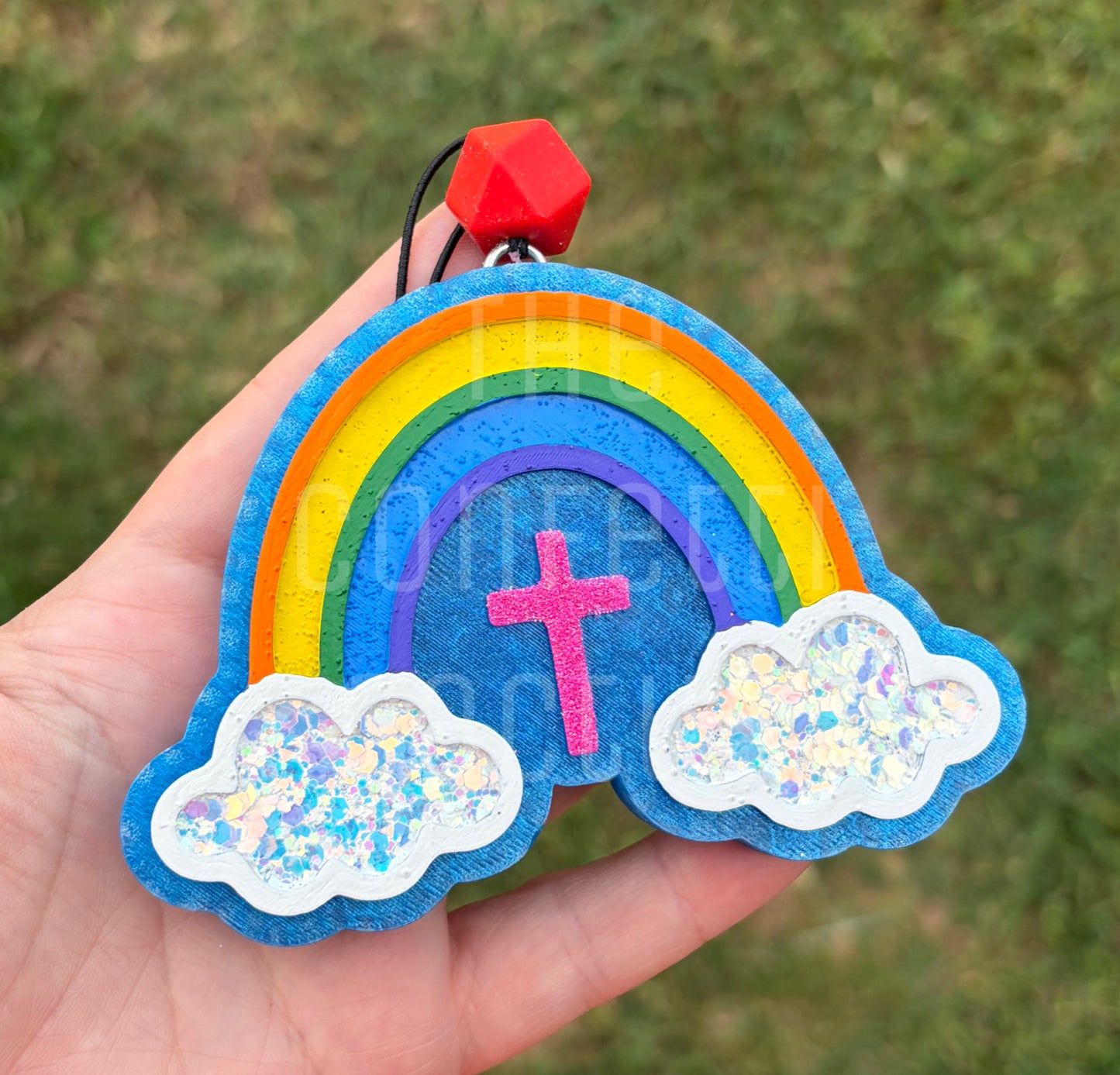 Rainbow with Cross
