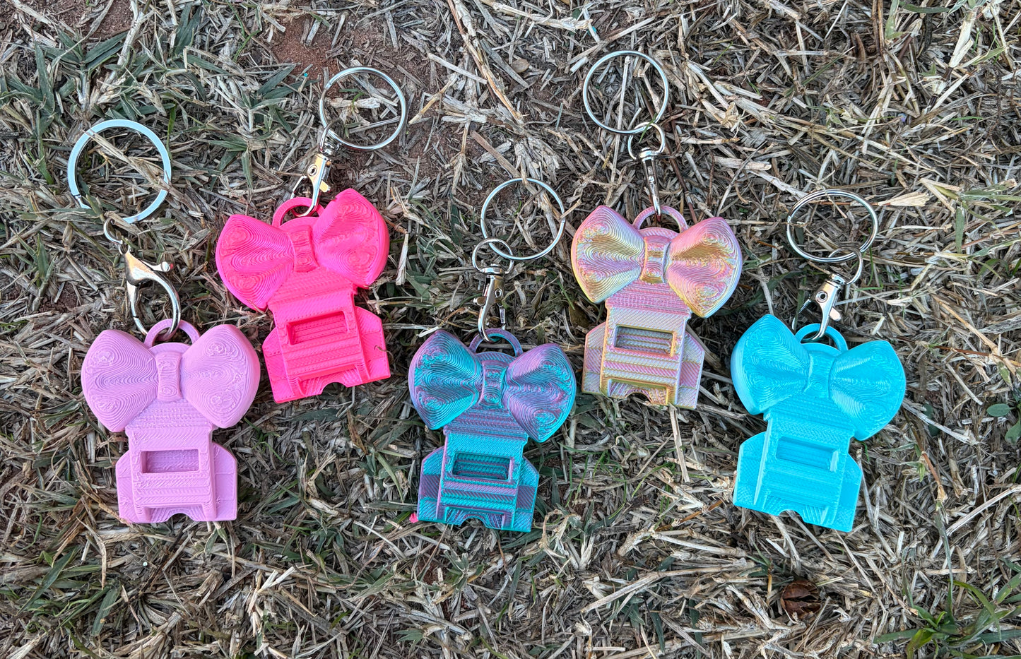 Nail Saver Keychain - Baby Blue