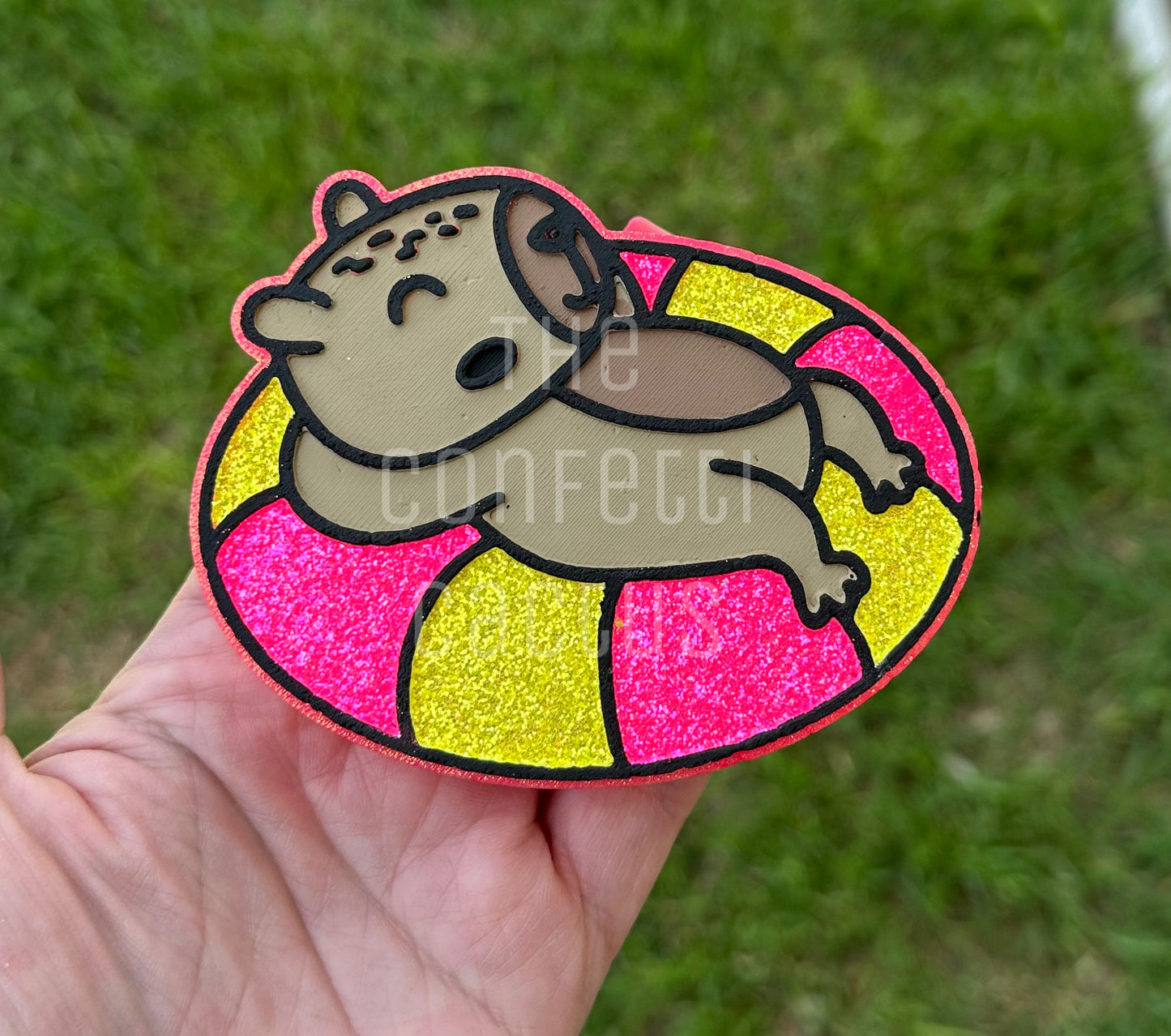 Capybara on Float