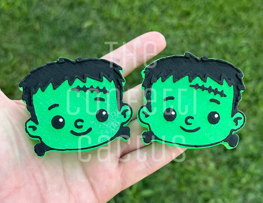 Cute Lil Frankenstein Vent Clips (Set of 2)