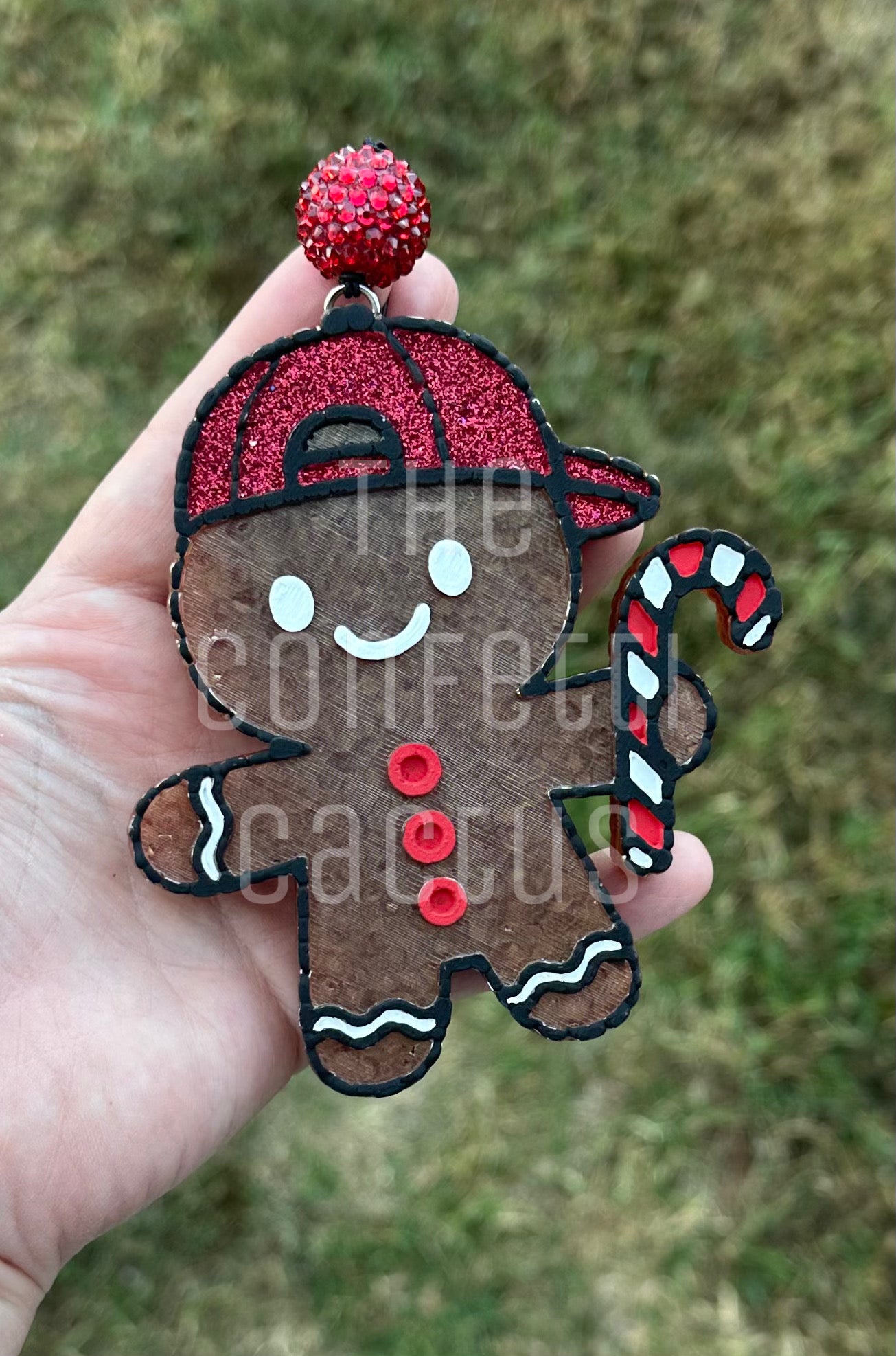 Gingerbread Man W/Cap