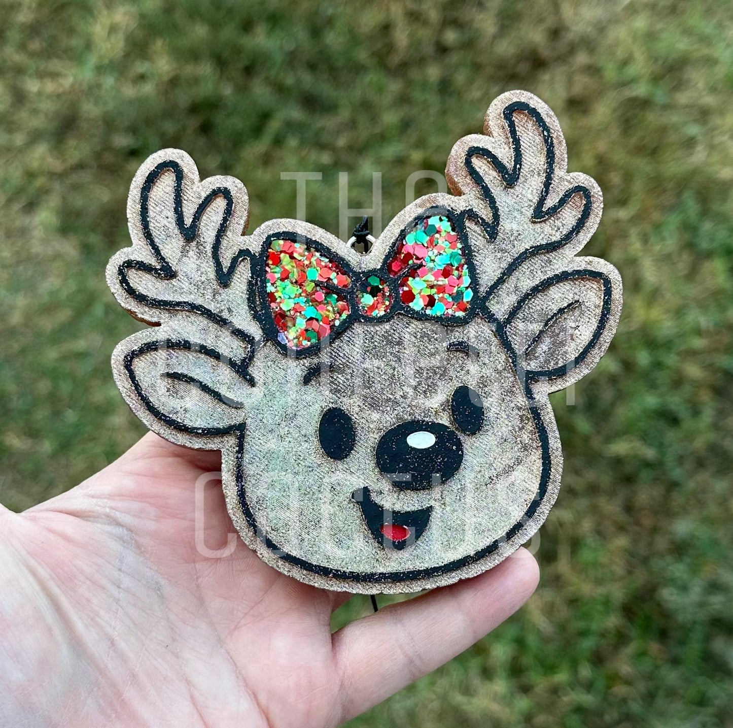 Reindeer W/Bow